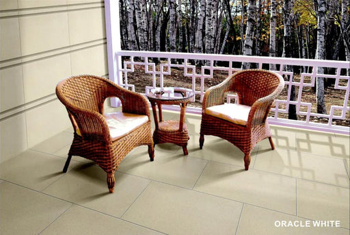 Oracle White 24x48 Matte Marble Look Porcelain Tile