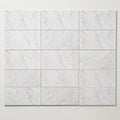 Oriental White (Asian Statuary) Marble 6x12 Honed Tile close-up