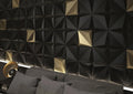 Origami Black 9.8x9.8 Matte Ceramic Mosaic