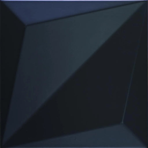 Origami Black 9.8x9.8 Matte Ceramic Mosaic