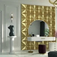 Origami Dorado 9.8x9.8 Matte Ceramic Mosaic