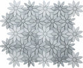 Ornate Stone Flower 11.5x14 Mosaic