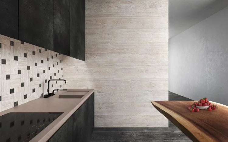 Orto Botanico OB10 White 14x16 Porcelain Mosaic