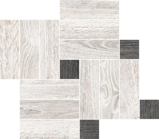 Orto Botanico OB10 White 14x16 Porcelain Mosaic