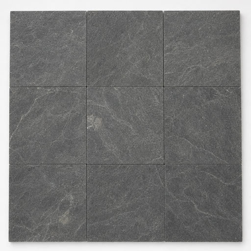 Ostrich Grey 12x12 Gauged Quartzite Tile close-up