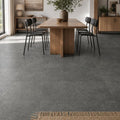 Ostrich Grey 16x16 Honed Quartzite Tile — Dining Room floor