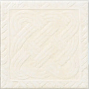 Ostuni Trame Avorio 8x8 Porcelain Tile