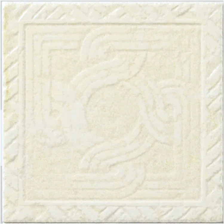 Ostuni Trame Avorio 8x8 Porcelain Tile