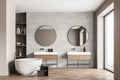 Oxide Blanc 3x18 Bullnose Matte Porcelain Tile Trim