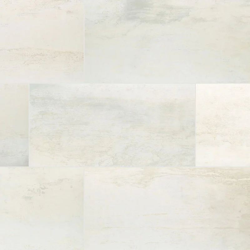 Oxide Blanc 3x18 Bullnose Matte Porcelain Tile Trim