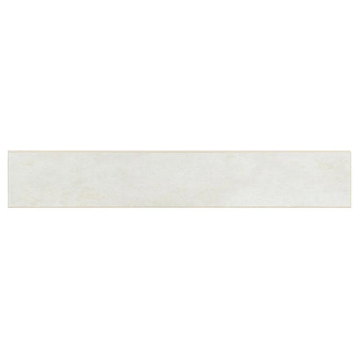 Oxide Blanc 3x18 Bullnose Matte Porcelain Tile Trim
