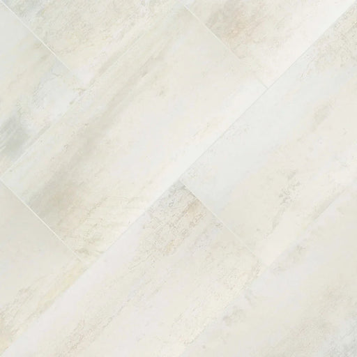 Oxide Blanc 12x24 Matte Porcelain Concrete Look Floor Tile