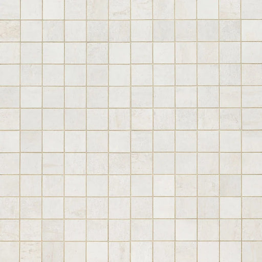 Oxide Blanc 2x2 Matte Porcelain Concrete Look Mosaic Tile