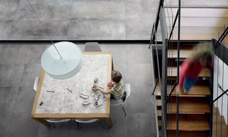 Oxyde Light 12x24 Metal Look Porcelain Tile