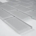 Oyster Gray Subway 2x4 Glass Tile