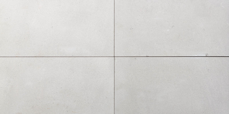 Close-up of Antalya Cream Marble Leather (Sandblasted & Brushed) 12 x 24 x 1.25 Paver, in Cream tones.