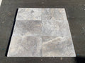 Silver Travertine Tumbled 16 x 24 x 1.25 Paver