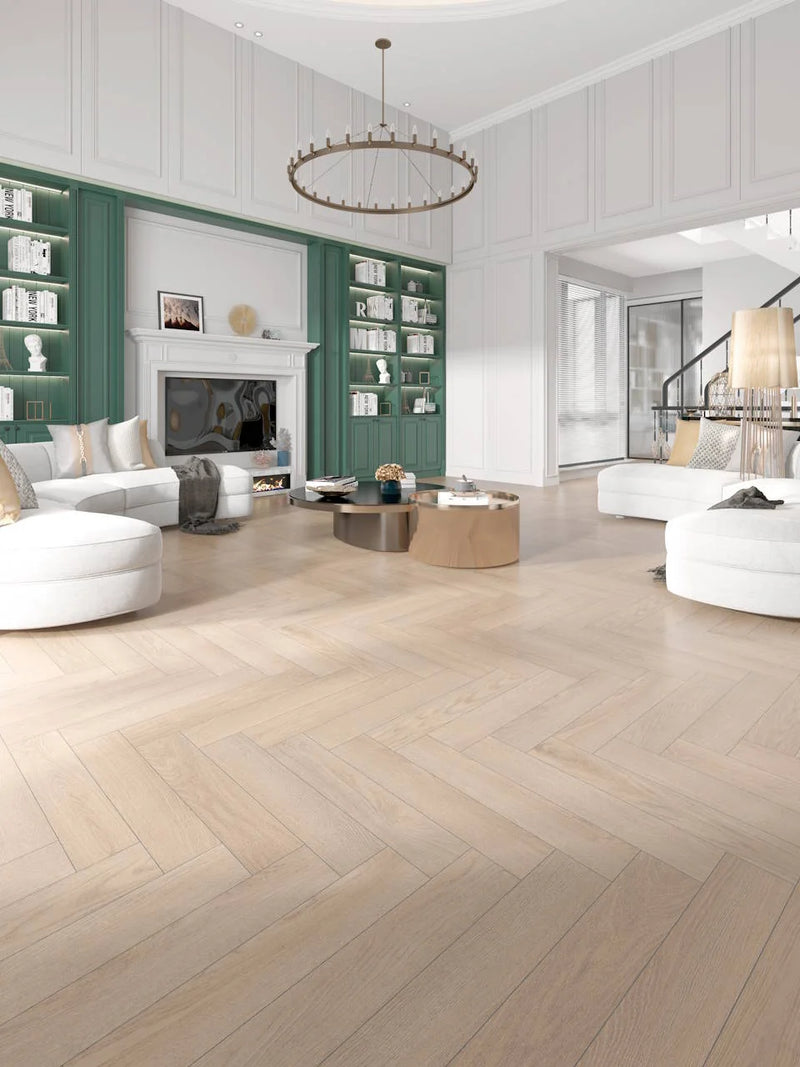 Painted Sky Sunrise 7x25x5 Herringbone 2mm EVA Foam Waterproof Flooring