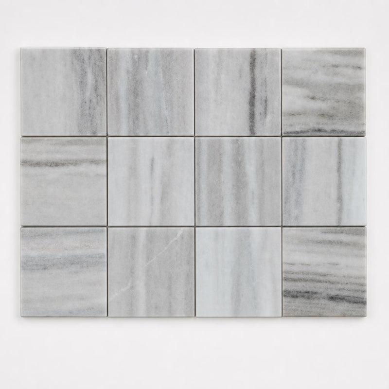 Palissandro 2x2 Polished Marble Mosaic Tile close-up