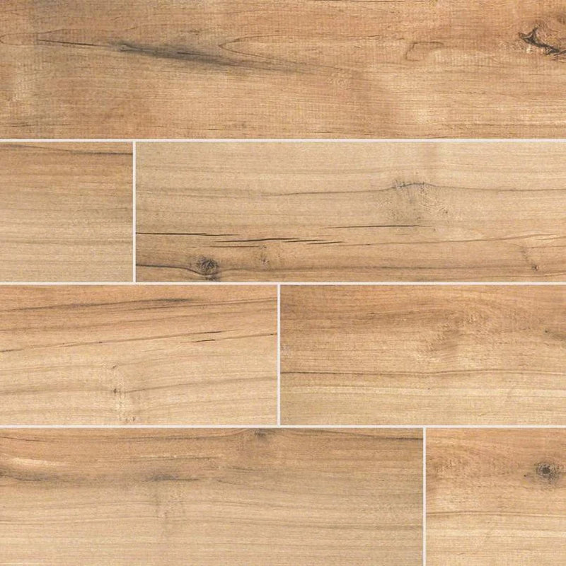 Palmetto Cognac 6x36 Matte Porcelain Wood Look Floor Plank