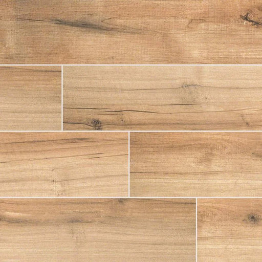 Palmetto Cognac 6x36 Matte Porcelain Wood Look Floor Plank