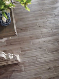 Palmetto Fog 6x36 Matte Porcelain Wood Look Floor Plank