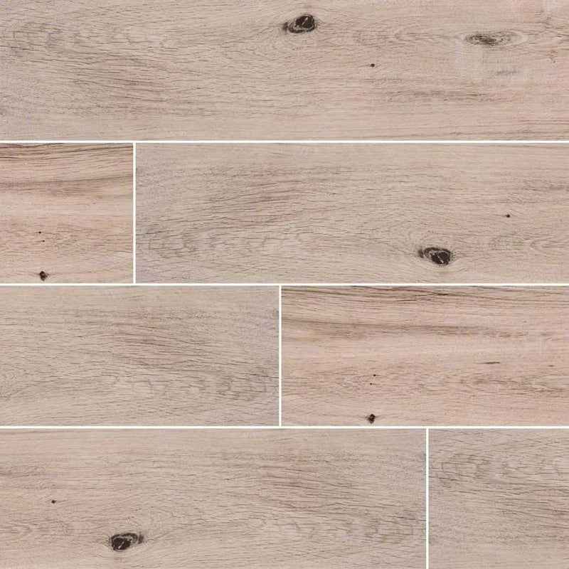 Palmetto Fog 6x36 Matte Porcelain Wood Look Floor Plank