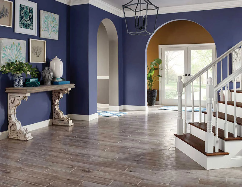 Palmetto Fog 6x36 Matte Porcelain Wood Look Floor Plank