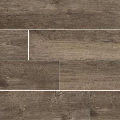 Palmetto Smoke 6x36 Matte Porcelain Wood Look Floor Plank