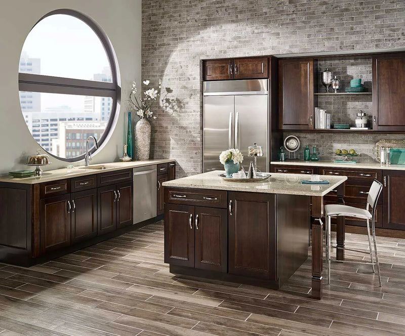 Palmetto Smoke 6x36 Matte Porcelain Wood Look Floor Plank