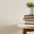 Paloma Alabaster 1/2x12 Pencil Bullnose Glossy Ceramic/Porcelain Trim