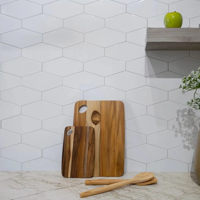 Paloma Cotton 1/2x12 Pencil Bullnose Glossy Ceramic/Porcelain Wall Trim