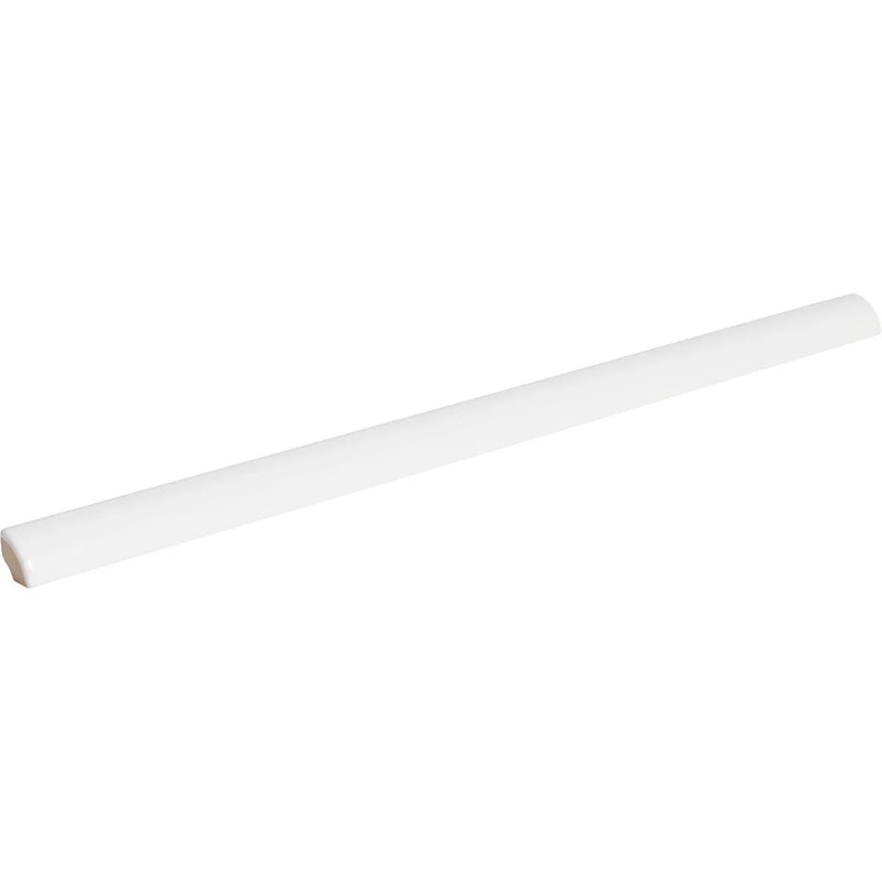 Paloma Cloud 1/2x12 Pencil Bullnose Glossy Ceramic/Porcelain Wall Trim