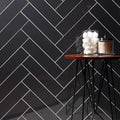 Paloma Steel 4x16 Glossy Ceramic/Porcelain Wall Tile