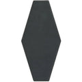 Paloma Steel 1/2x12 Pencil Bullnose Glossy Ceramic/Porcelain Trim