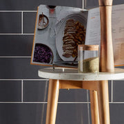 Paloma Steel 4x16 Glossy Ceramic/Porcelain Wall Tile