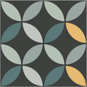 Pansy Night 6x6 Matte Porcelain Pool Tile