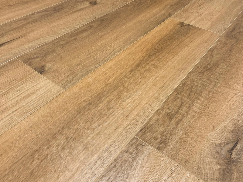 Paragon Caliber Brown 9x60 EIR Painted Bevel 20mil SPC Vinyl Flooring