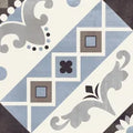 Paris Belleville Blu 8x8 Porcelain Tile