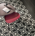 Paris Charonne Nero 8x8 Porcelain Tile