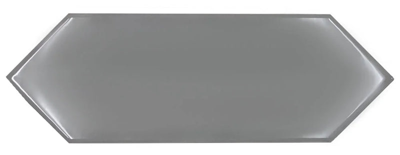Parker Grey 4x12 Gloss Ceramic Picket Wall Tile