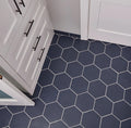 Paros Navy 3x12 Surface Bullnose Porcelain Trim