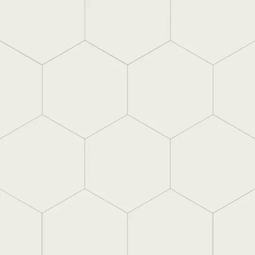 Paros White 14x16 Hexagon Porcelain Mosaic