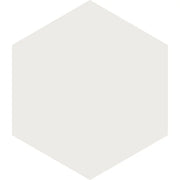 Paros White 8-1/2x10 Hexagon Porcelain Mosaic