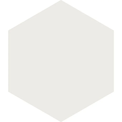 Paros White 8-1/2x10 Hexagon Porcelain Mosaic