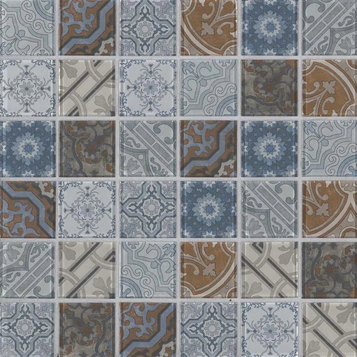 Pasadena 2x2 Glass Mosaic Tile