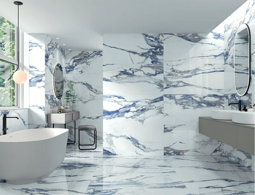 Patagonia Blue Satin 24x48 Porcelain Tile