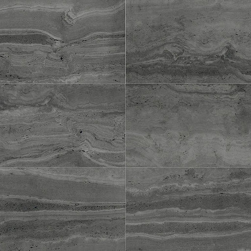 Pave Nero 12x24 Porcelain Tile