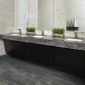 Tivoli Nero 3x12 Surface Bullnose Porcelain Trim