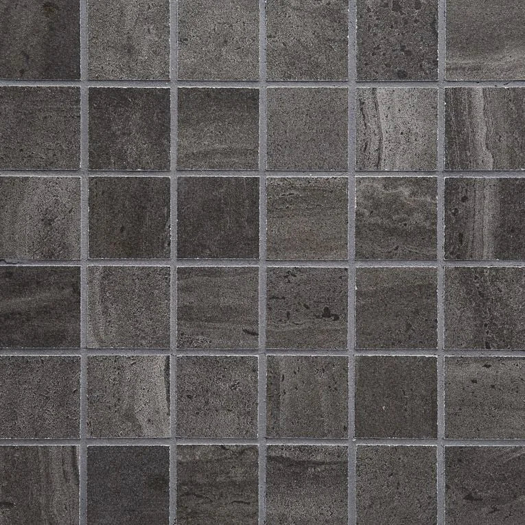 Pave Nero 2x2 Porcelain Mosaic